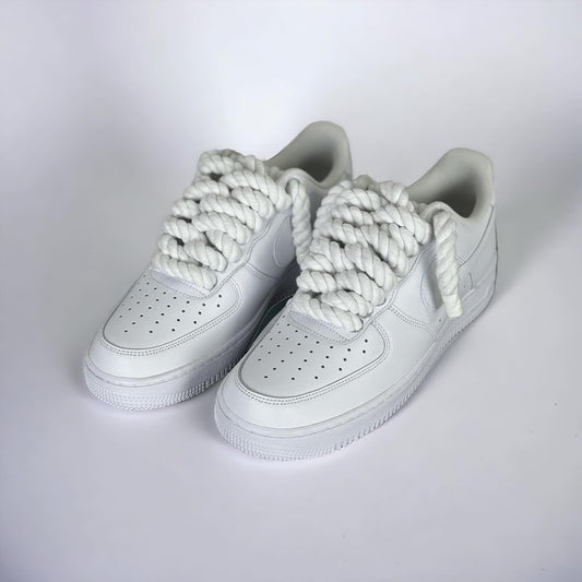 AIR FORCE 1 WHITE ROPE LACES